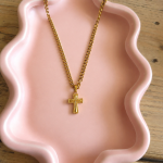 Goudkleurige ketting met kleine hanger – Studio Glow Jewels