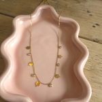 Zilverkleurige ketting met twee vlinderhangers – Studio Glow Jewels